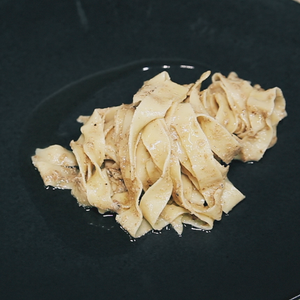 Simple Pasta With Fresh Black Truffle